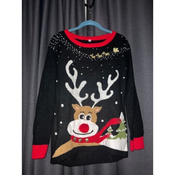 Ugly Christmas Sweater Xmas Size Small - Picture 1 of 2